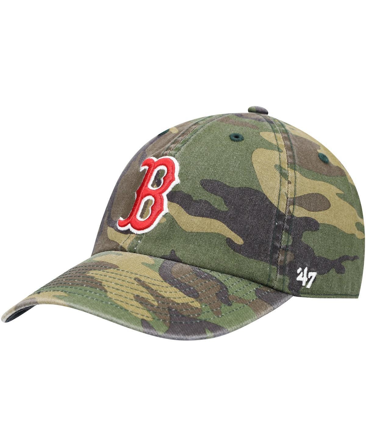 Mens 47 Camo Boston Red Sox Team Clean Up Adjustable Hat Product Image