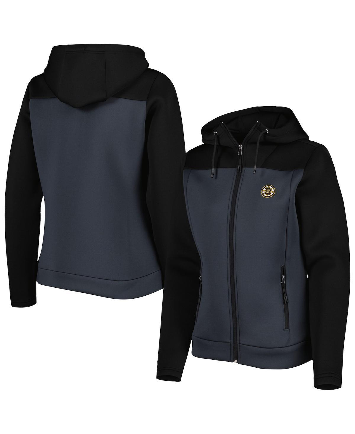 Womens Antigua /Gray Chicago hawks Protect Full-Zip Jacket Product Image