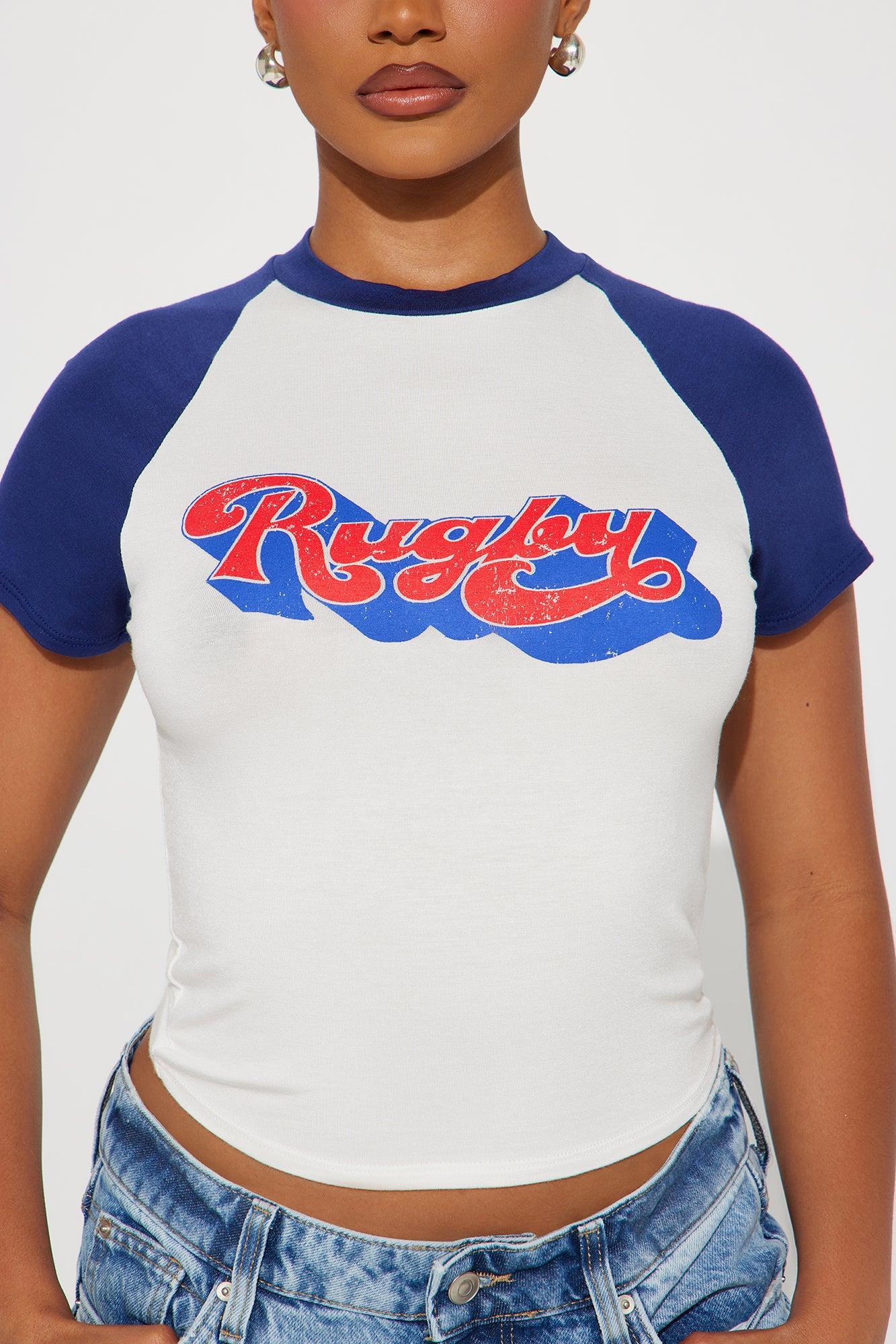 Rugby Raglan Tee - Navy/combo Product Image