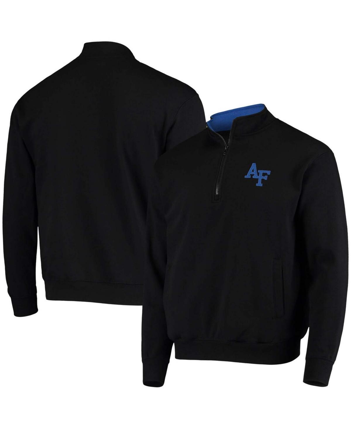 Mens Black Air Force Falcons Tortugas Logo Quarter-Zip Jacket Product Image