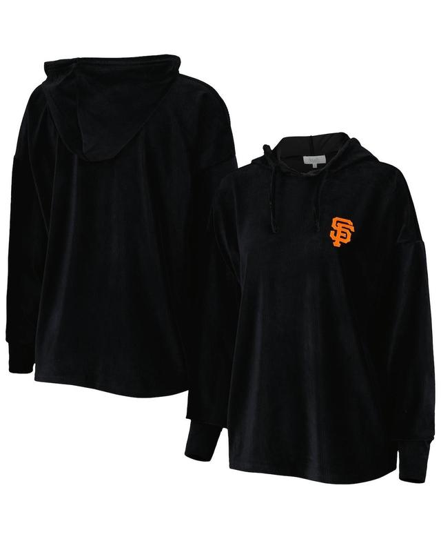 Womens Touch Black San Francisco Giants End Line Pullover Hoodie Product Image