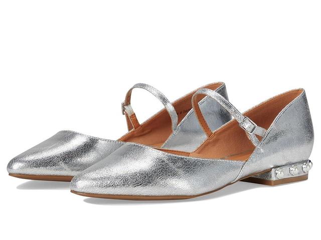 DV Dolce Vita Dapper P (Silver Pearl) Women's Flat Shoes Product Image