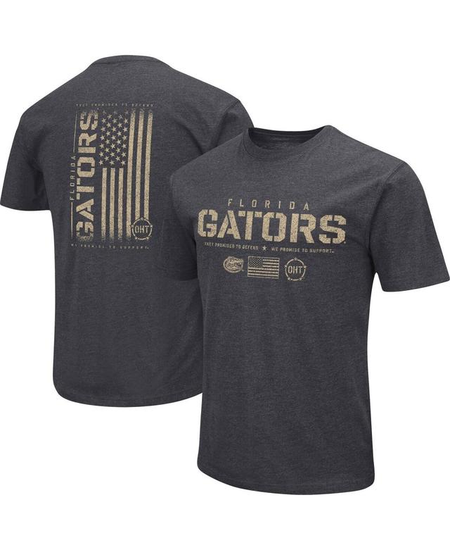 Mens Colosseum Heather Black Florida Gators Big and Tall Oht Military-Inspired Appreciation Playbook T-shirt Product Image