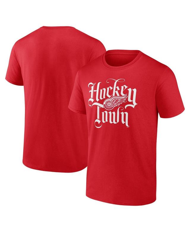 Mens Fanatics Red Detroit Red Wings Local T-shirt Product Image