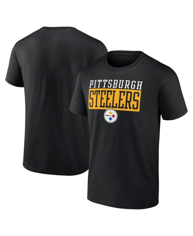 Fanatics Mens Black Pittsburgh Steelers Head to Beat T-Shirt Product Image