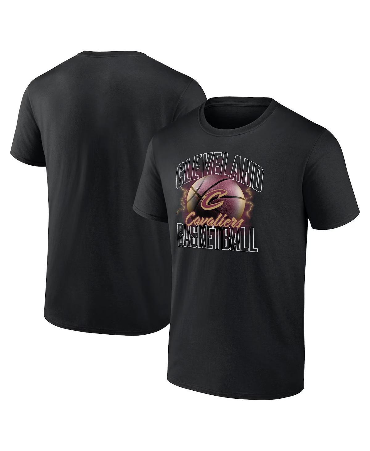 Fanatics Mens Black Cleveland Cavaliers Match Up T-Shirt Product Image