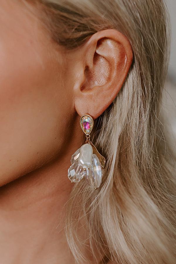 Runway Reverie Earrings In Clear Product Image