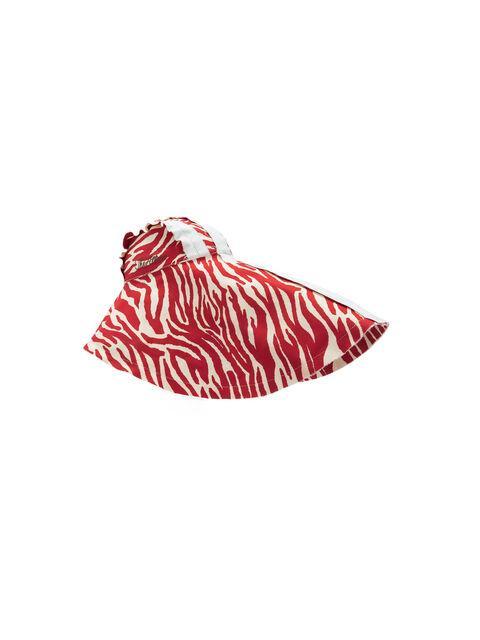 Red and milk camper cap Product Image