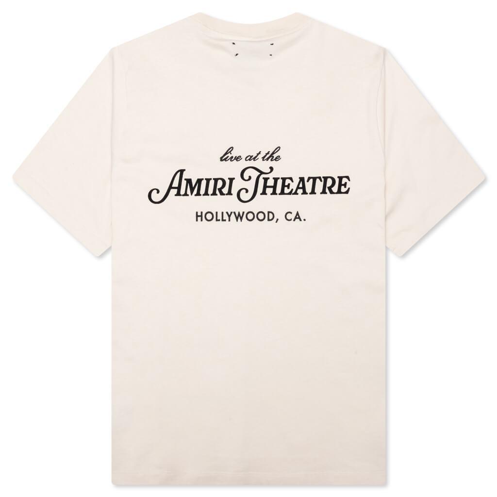 Amiri Theatre Flocked Tee - Alabaster Male Product Image