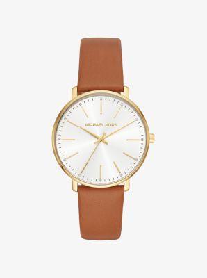 Oversized Pavé Logo -Tone Watch Product Image