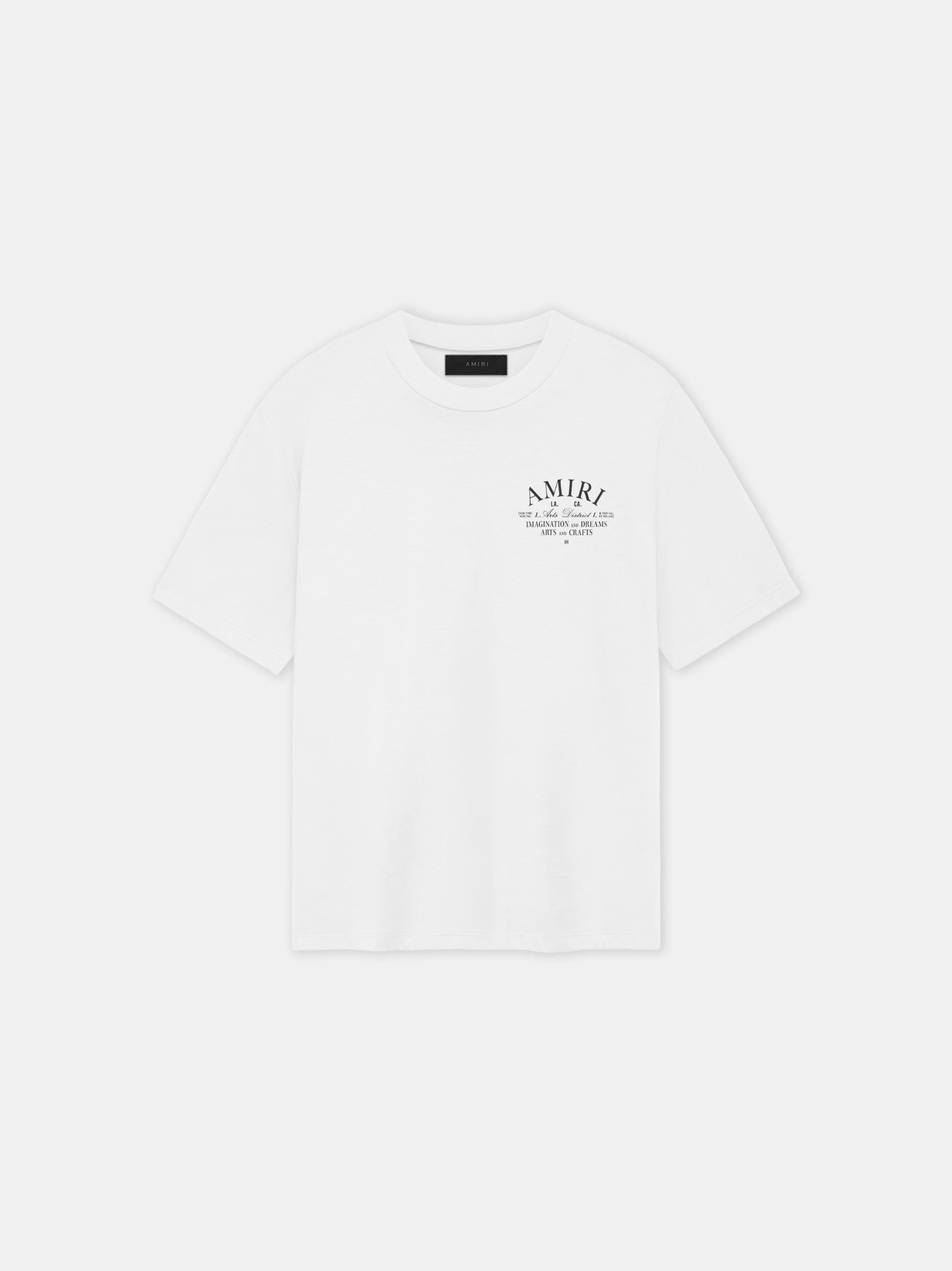 AMIRI ARTS DISTRICT TEE - White Male Product Image