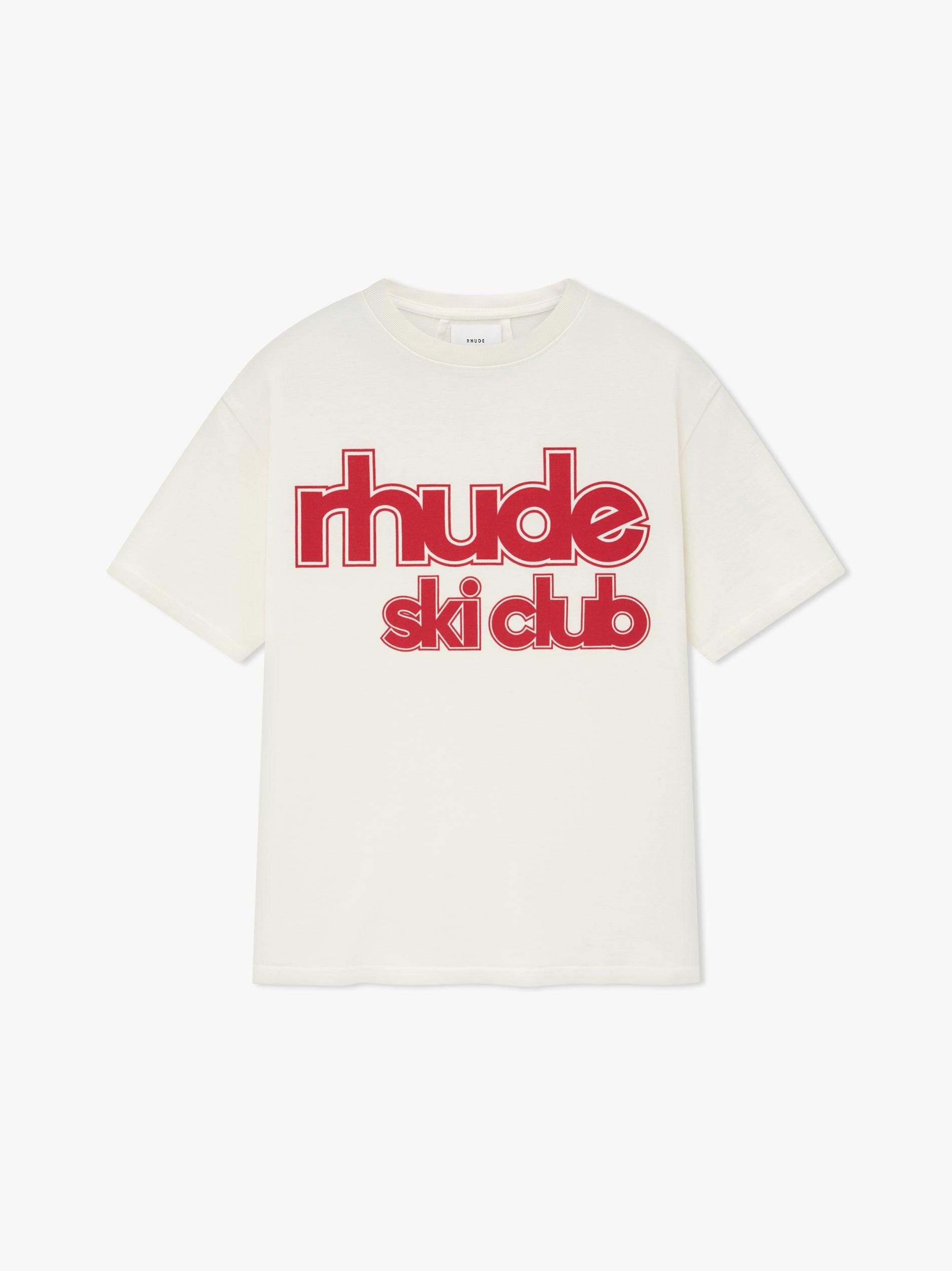 RHUDE SKI CLUB TEE Male Product Image