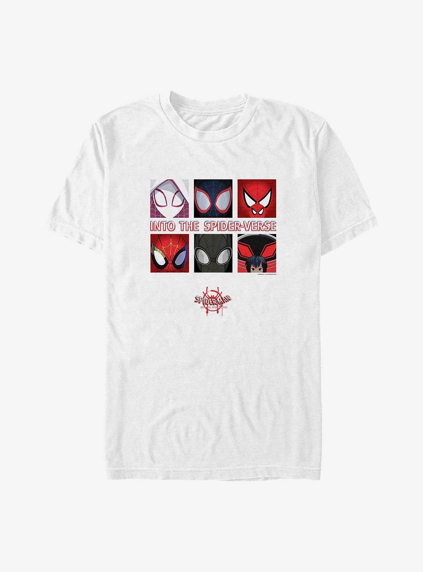 Marvel Spider-Man Faces of the Spider-Verse Big & Tall T-Shirt Product Image