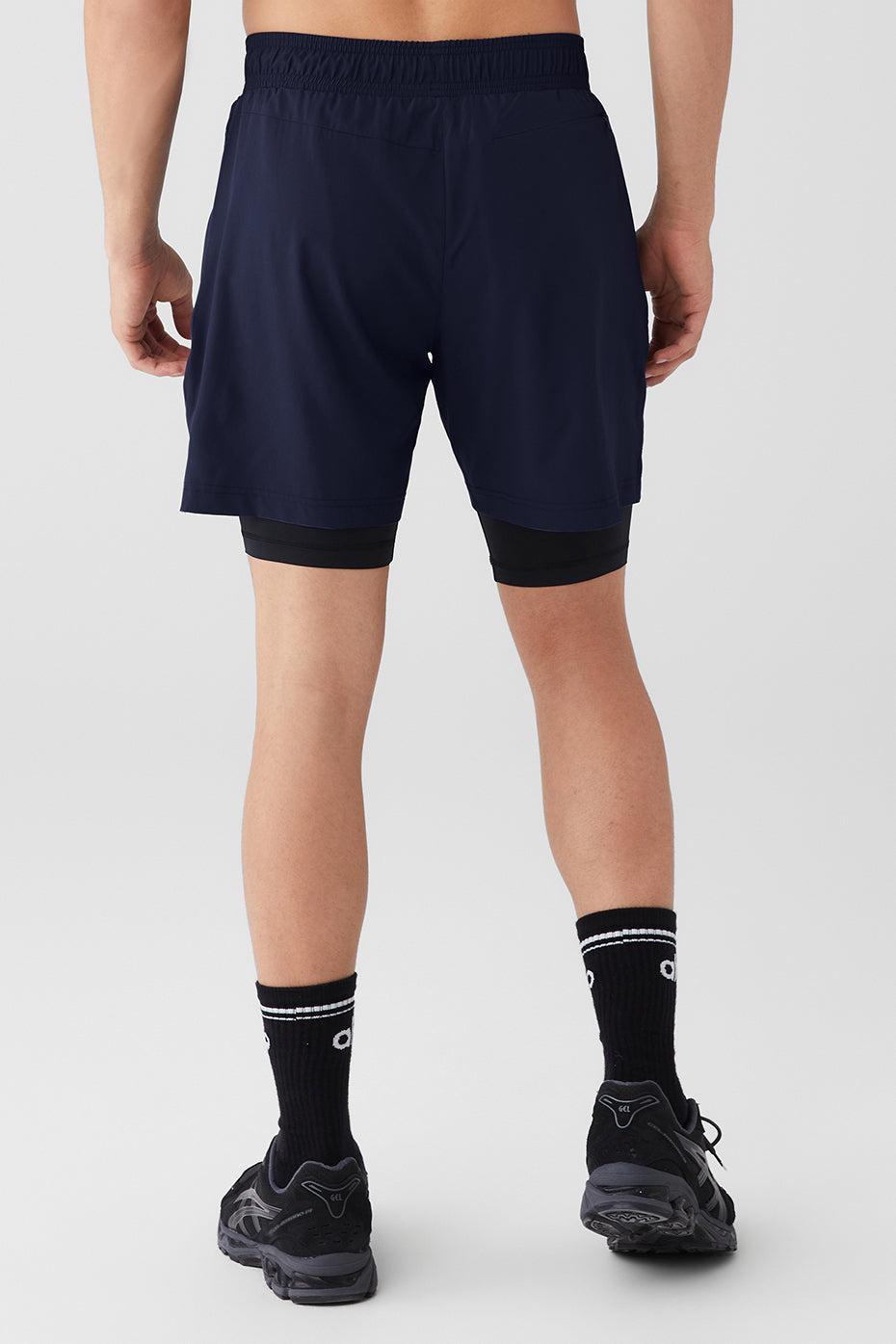 7'' Unity 2 In 1 Short - Navy/Black Male Product Image