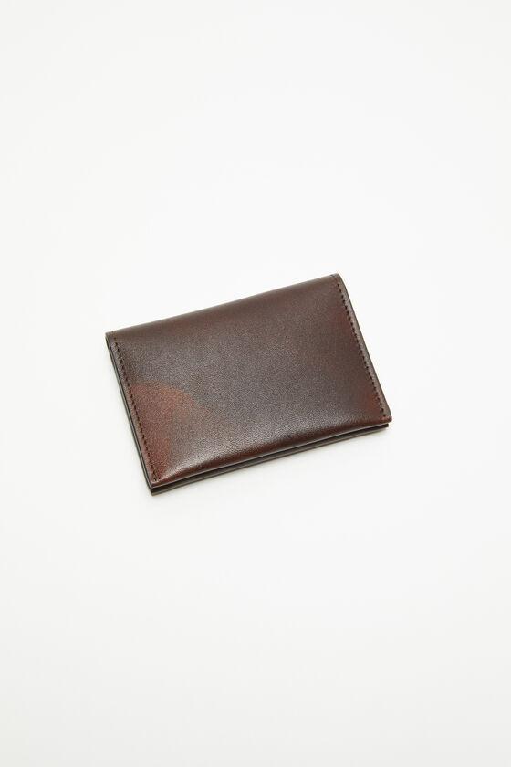 Folded leather wallet Product Image