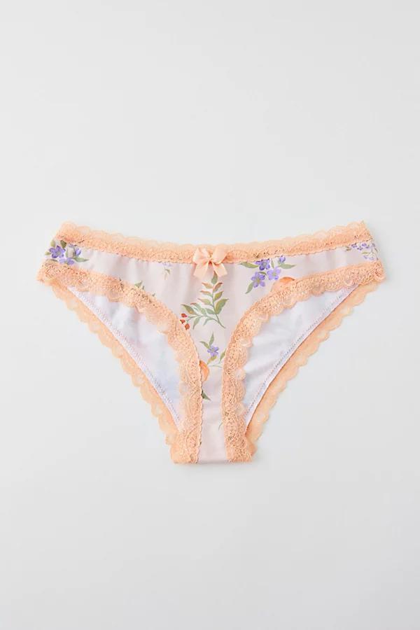 Out From Under Noelle Lace-Trim Tanga Womens at Urban Outfitters Product Image