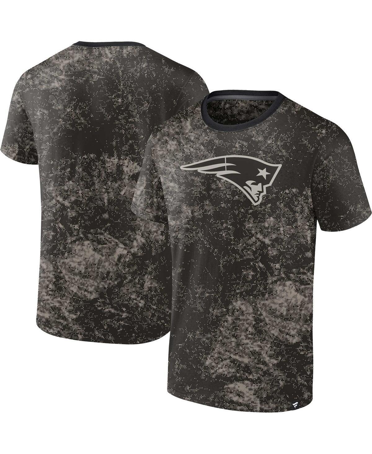 Mens Fanatics Black New England Patriots Shadow T-shirt Product Image