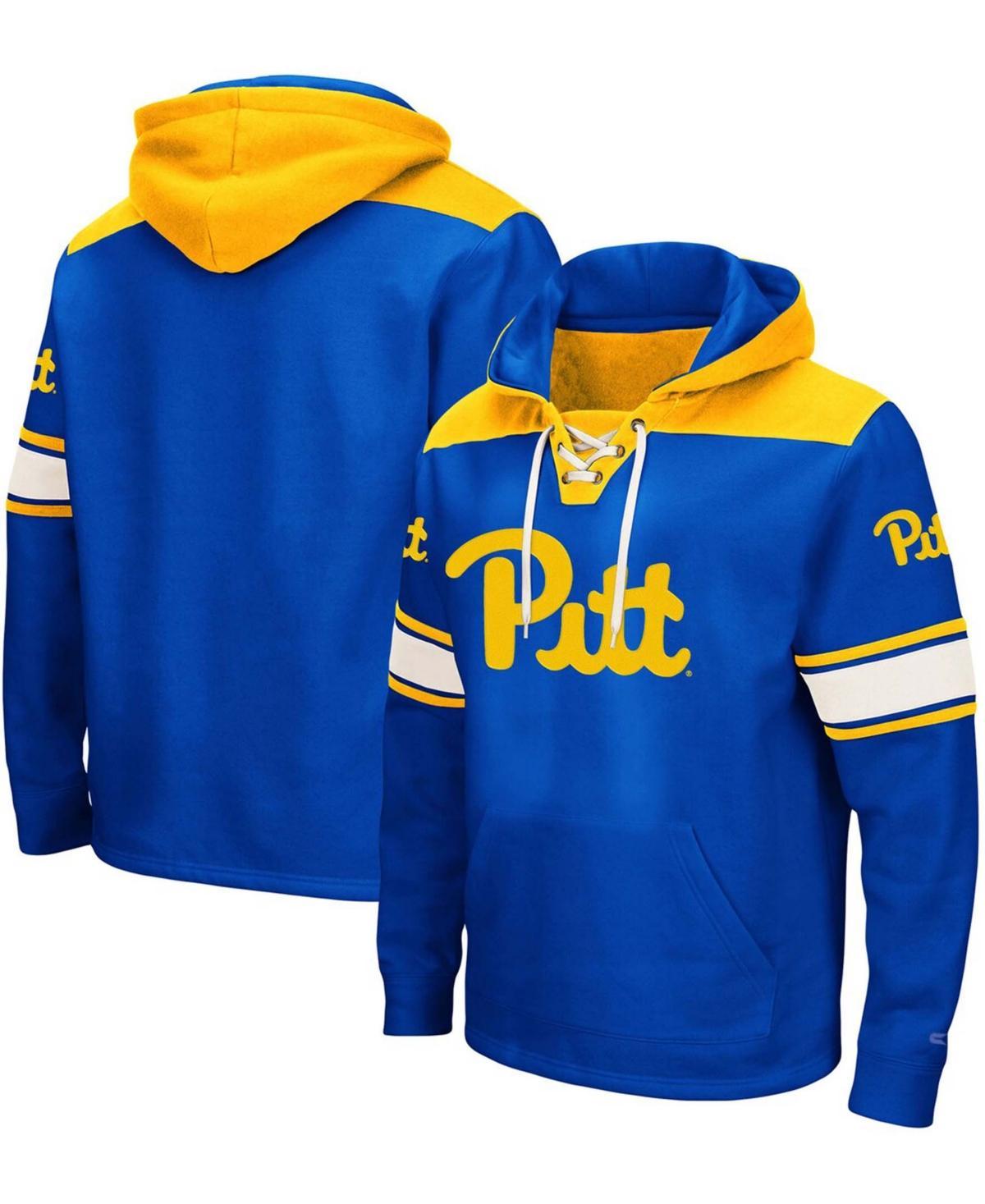 Colosseum Mens Pitt Panthers 2.0 Lace-Up Pullover Hoodie Product Image