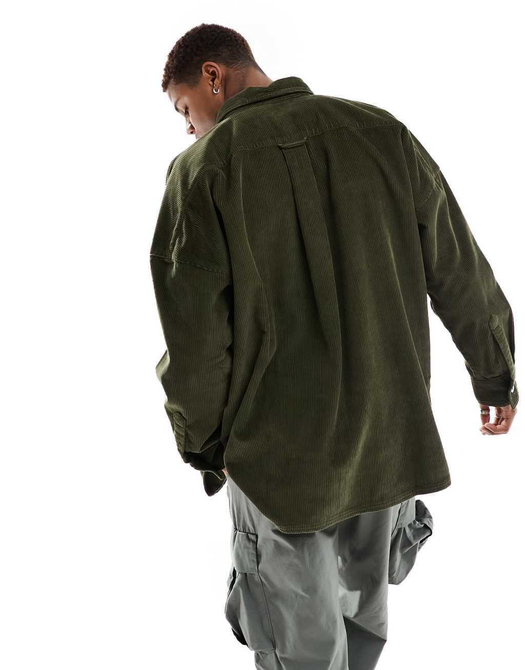 COLLUSION cord overshirt Product Image