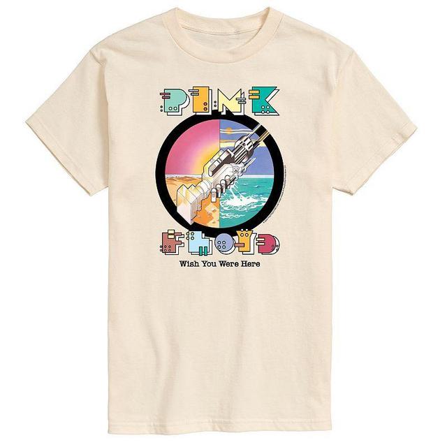 Mens Pink Floyd Robot Tee Beige Product Image