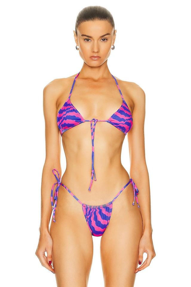 Bananhot Bell Bikini Top Purple. (also in ). Product Image