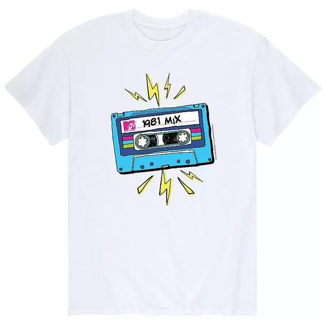 Mens MTV Cassette Tape Tee Product Image