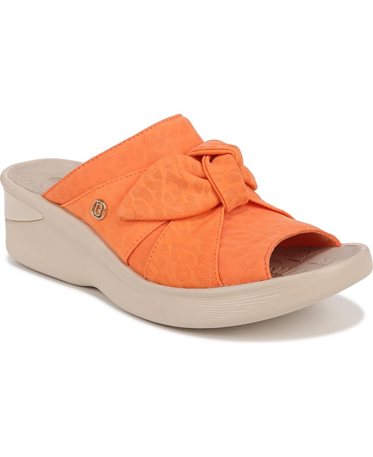 BZees Smile Wedge Slide Sandal Product Image