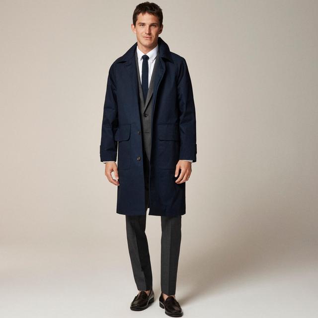 Rivington car coat in water-resistant cotton twill Product Image