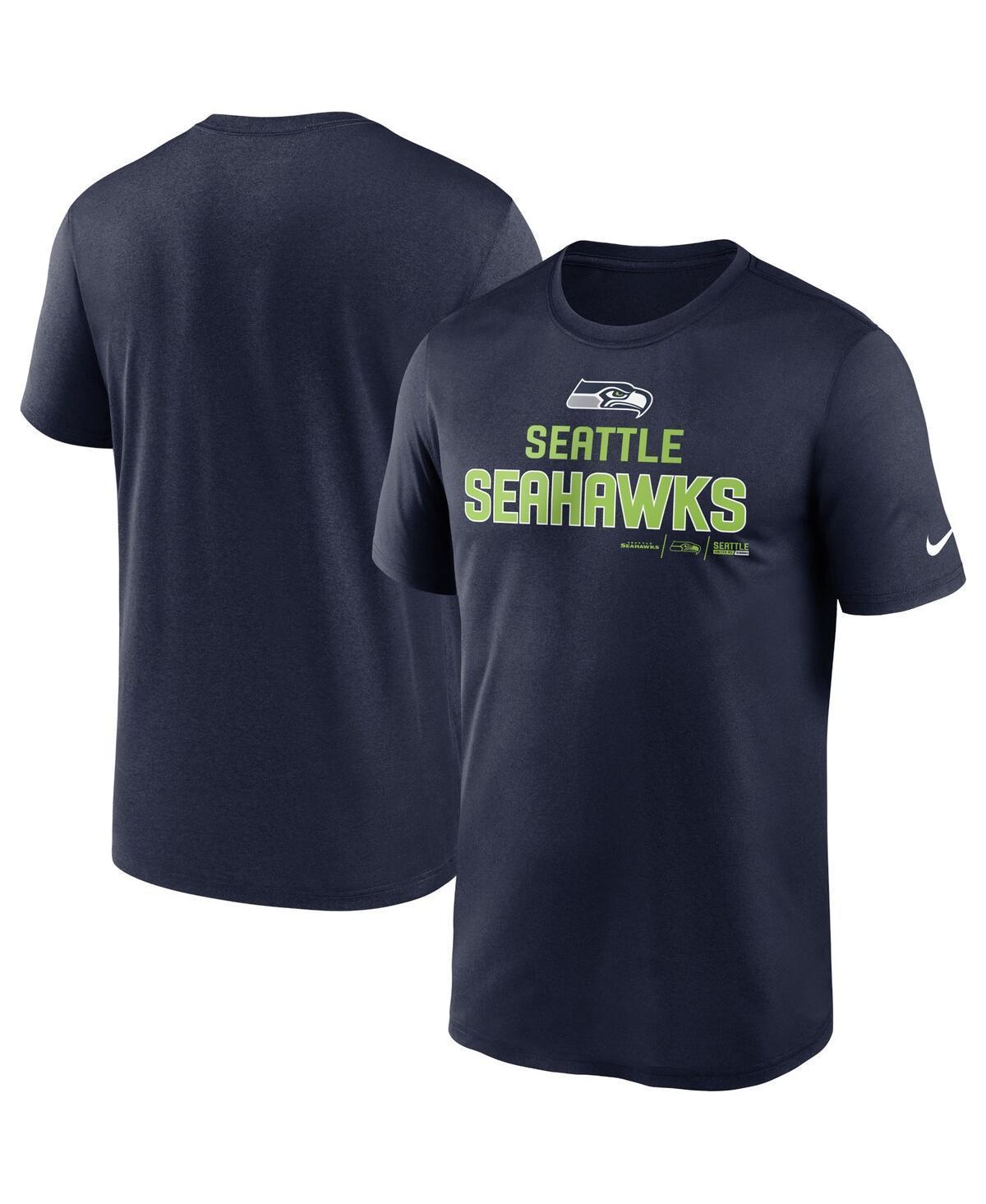 Mens Nike College Seattle Seahawks Legend Community Performance T-Shirt Blue Product Image