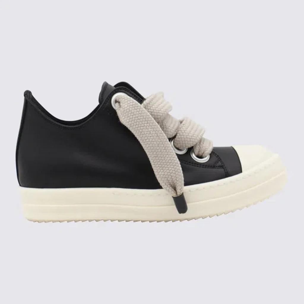 Black Porterville Jumbolaces Low Sneakers In Black/milk Product Image