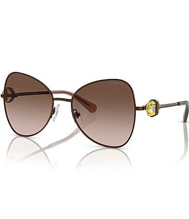 Swarovski 57mm Butterfly Sunglasses Product Image