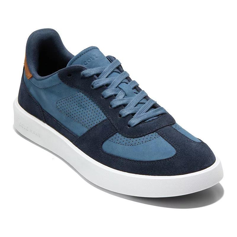 Cole Haan Grand Crosscourt Mens Modern Turf Sneakers Blue Blazer Product Image