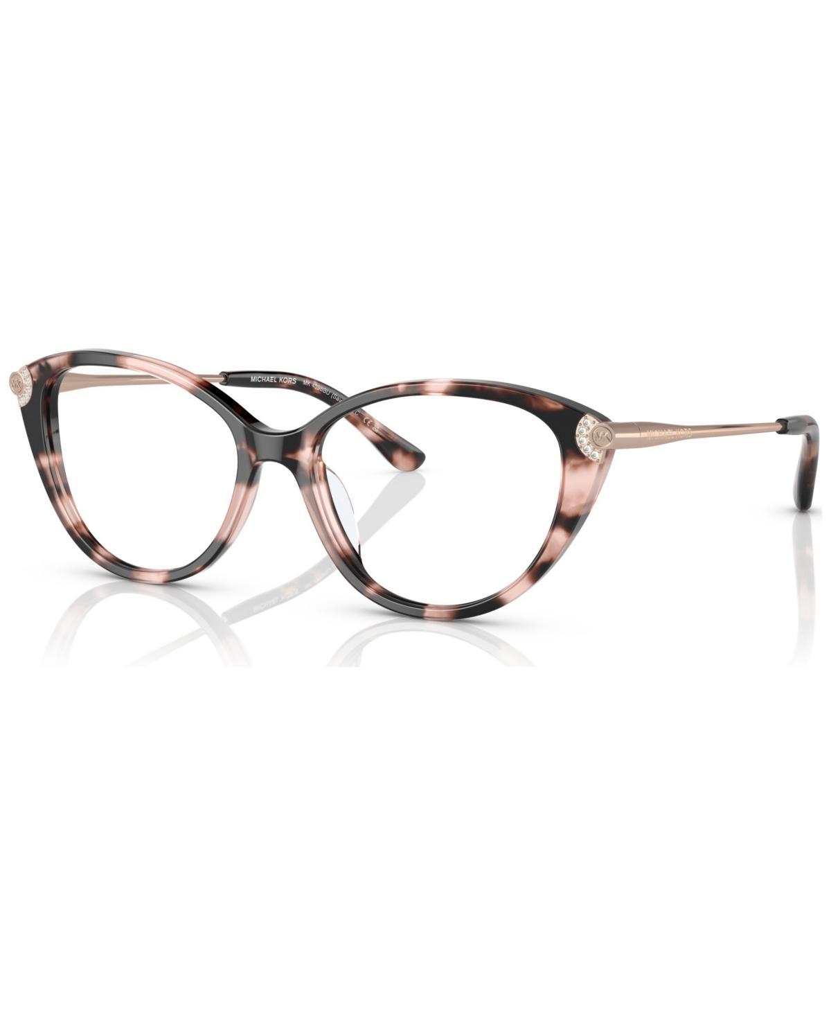 Michael Kors Womens Cat Eye Eyeglasses, MK4098BU53-o - Cordovan Product Image