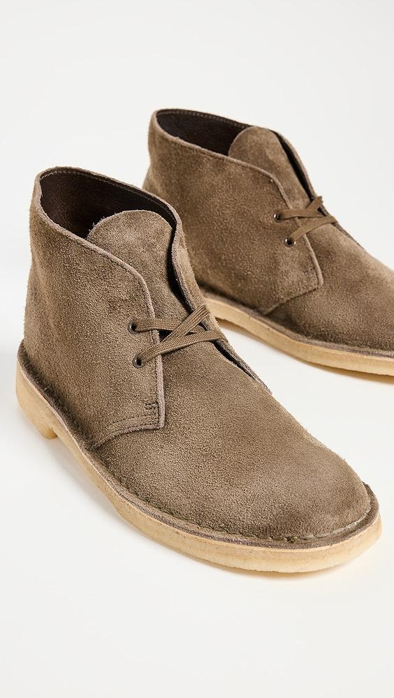 Clarks Suede Desert Boots | Shopbop Product Image