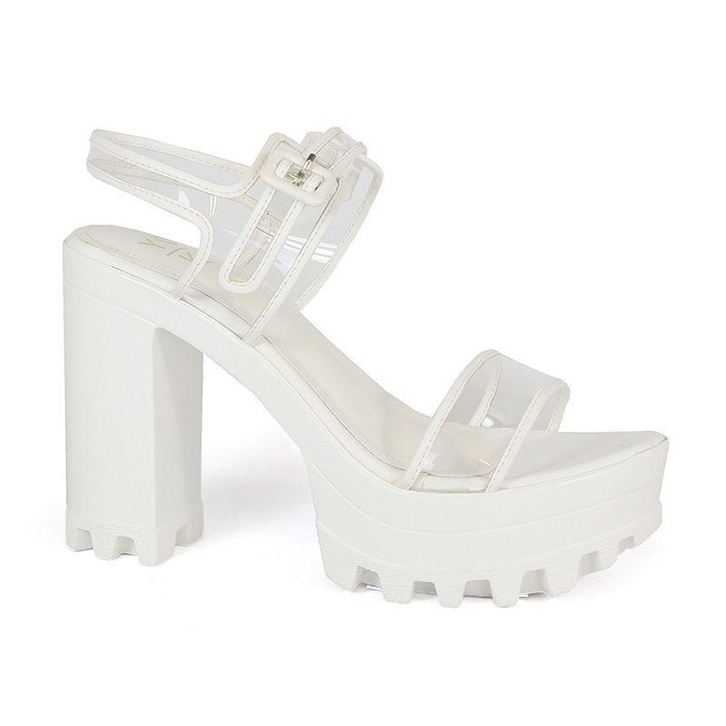 Yoki Aster Womens Block Heel Sandals product image