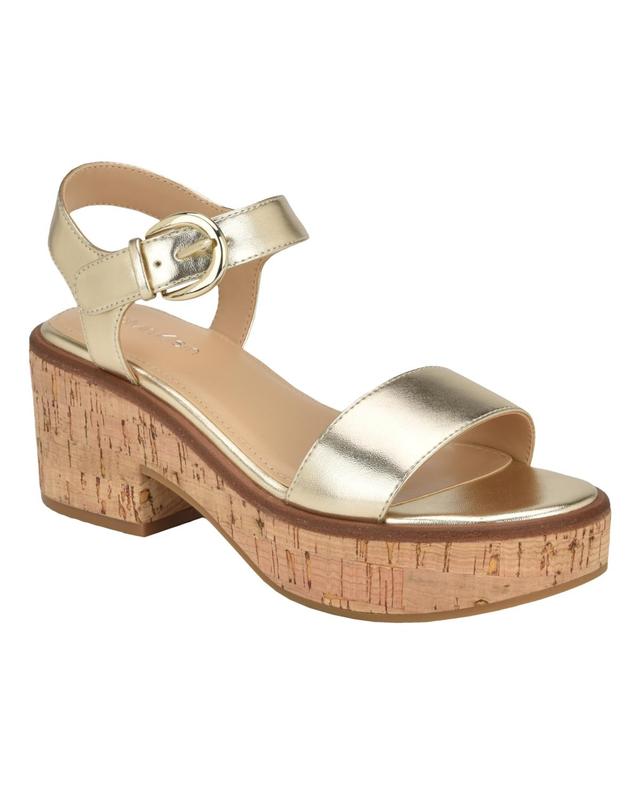 Calvin Klein Womens Isleen Wedge Sandals Product Image