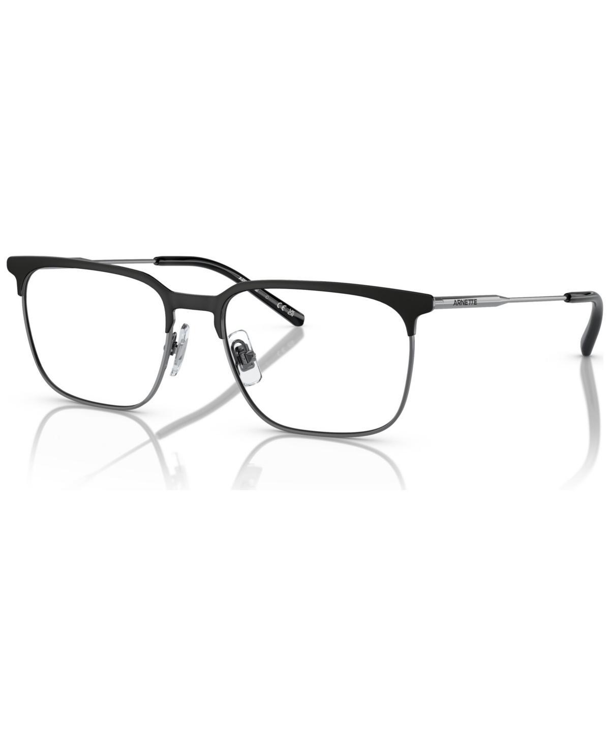 Arnette Mens Rectangle Eyeglasses, AN6136 53 - Rubber Black Product Image