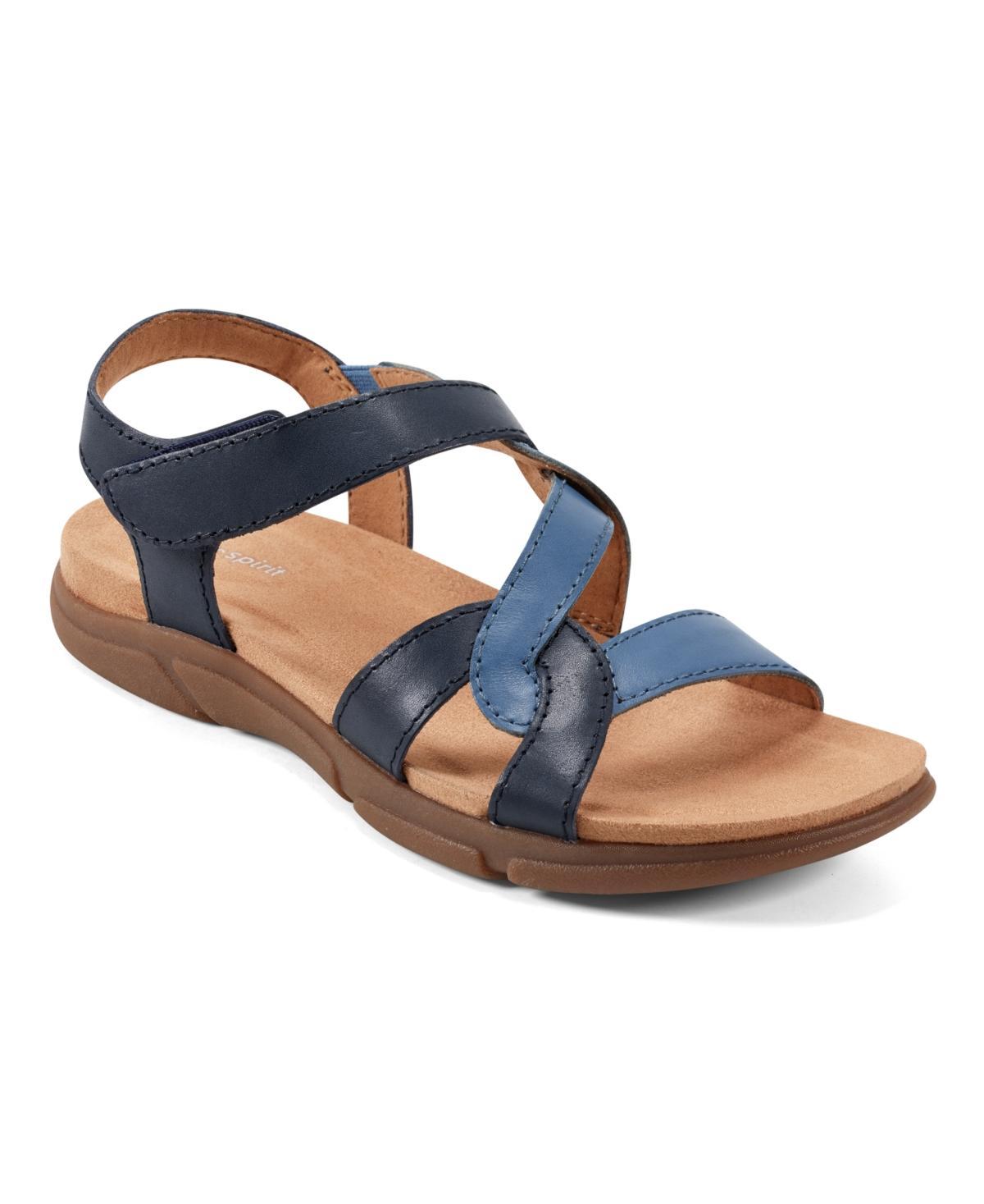 Easy Spirit Womens Minny Round Toe Casual Flat Sandals Product Image