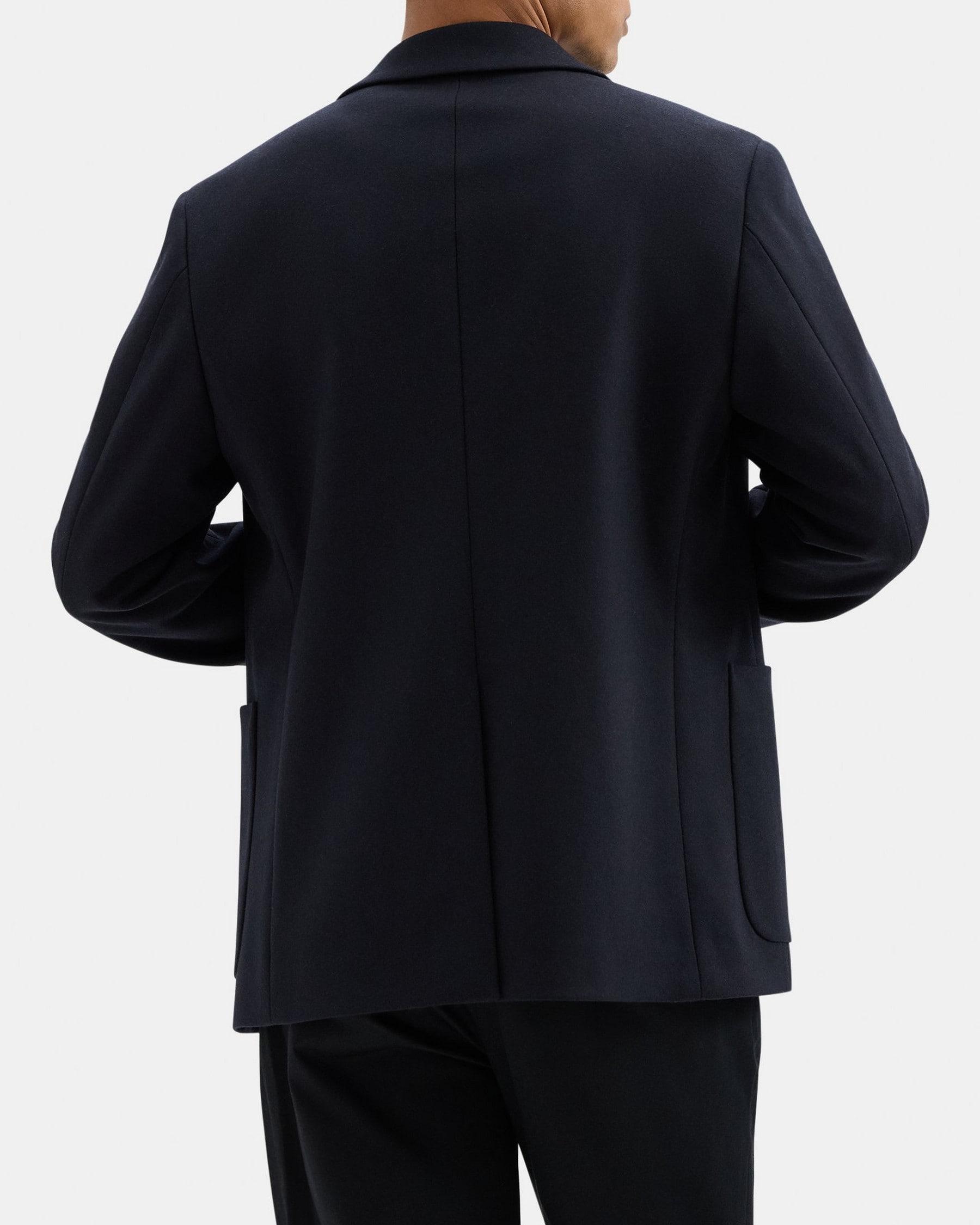 Overcoat Blazer in Wool Melton Product Image