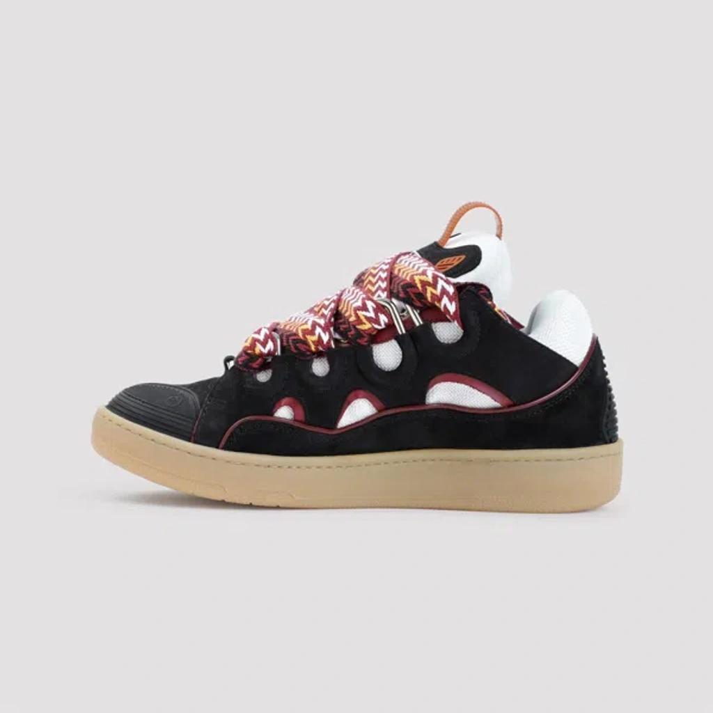 LANVIN Curb Sneakers In Black Product Image