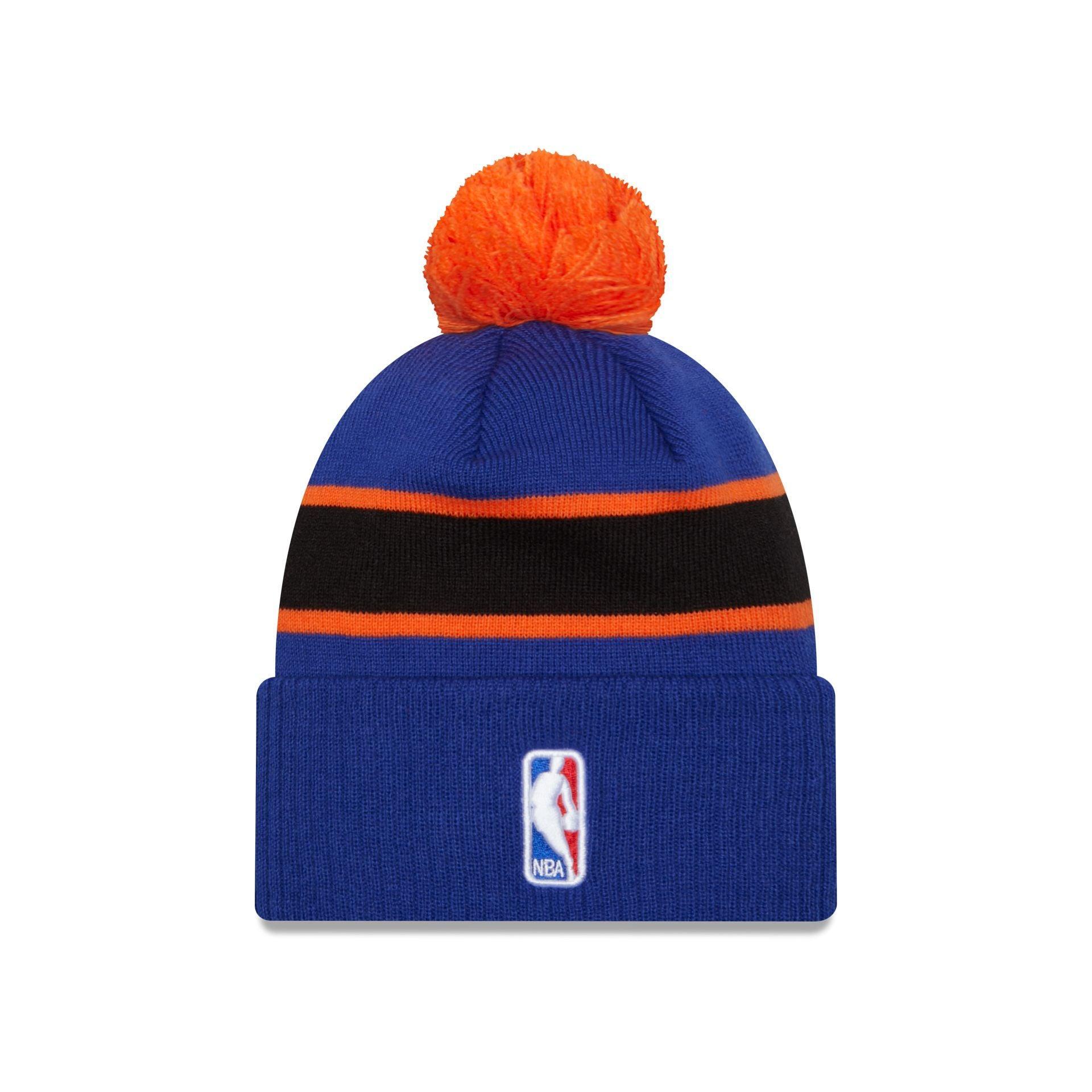 New York Knicks 2023 City Edition Pom Knit Hat Male Product Image