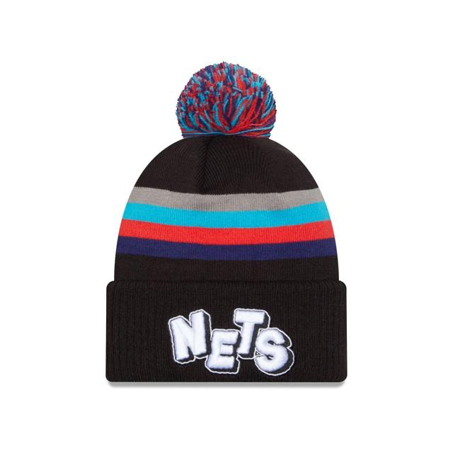 Brooklyn Nets 2023 City Edition Pom Knit Hat Male Product Image