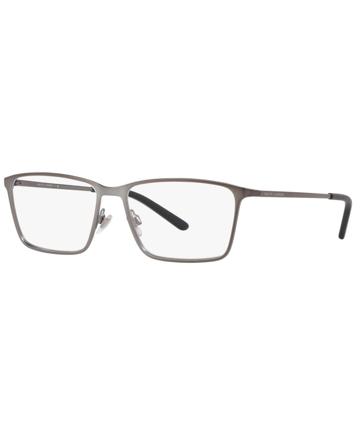 Ralph Lauren RL5103 Mens Rectangle Eyeglasses - Matte Gunmetal Product Image