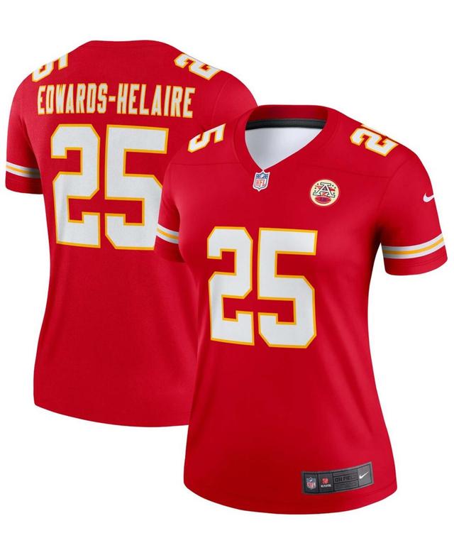 Womens Nike Clyde Edwards-Helaire Kansas City Chiefs Legend Jersey Product Image