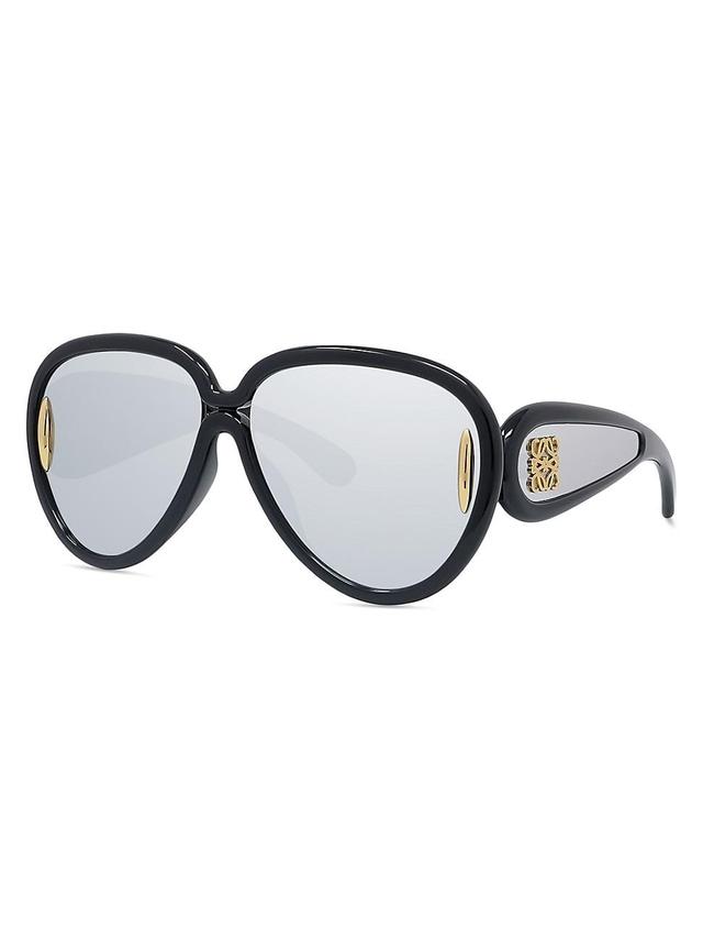 Mens Anagram Oversized Oval Sunglasses Product Image