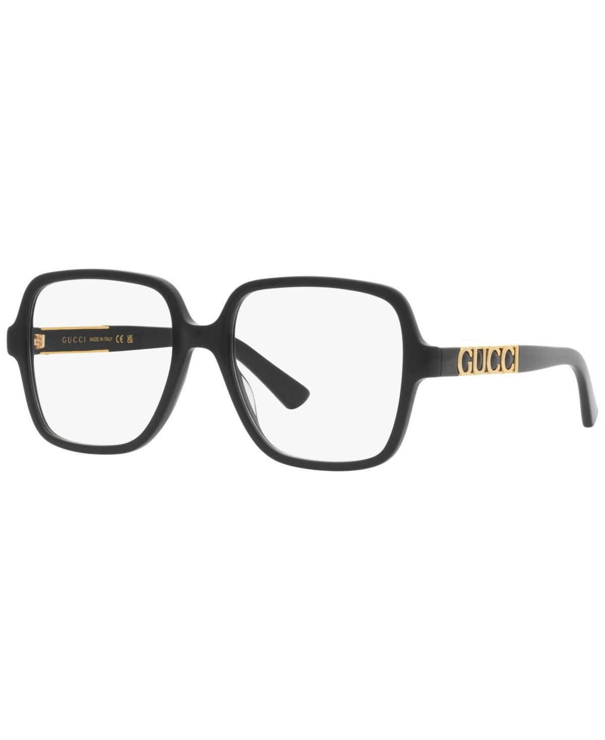 Women's Gg1193o Eyeglasses, Gc001941 56 In Black Product Image