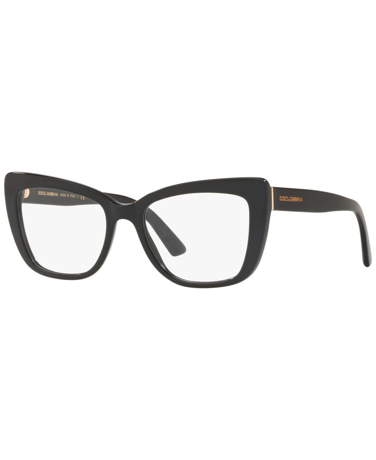 Dolce&Gabbana DG3308 Womens Cat Eye Eyeglasses - Brown Product Image