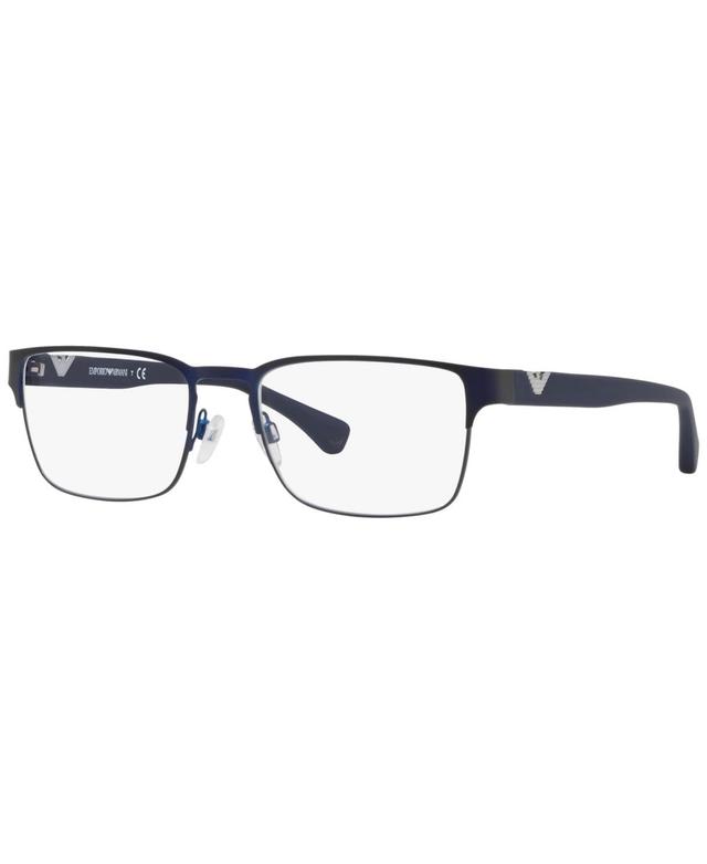 Emporio Armani Mens Eyeglasses, EA1027 - Matte Blue Product Image