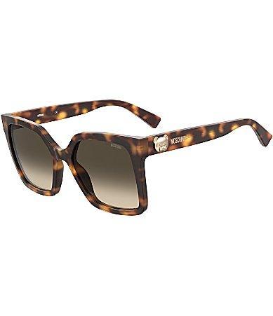 Moschino Womens Mos123 55mm Square Sunglasses Product Image