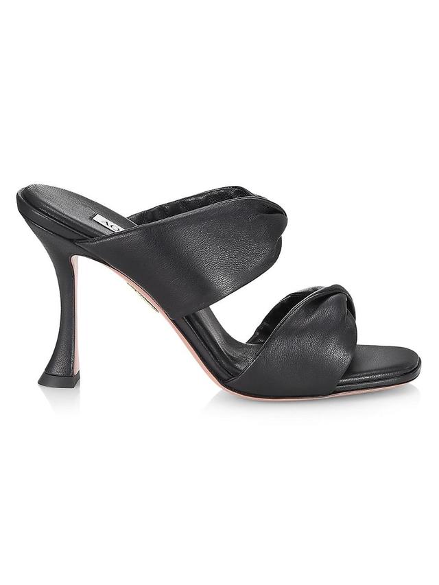 Womens Twist Leather Sandals Product Image